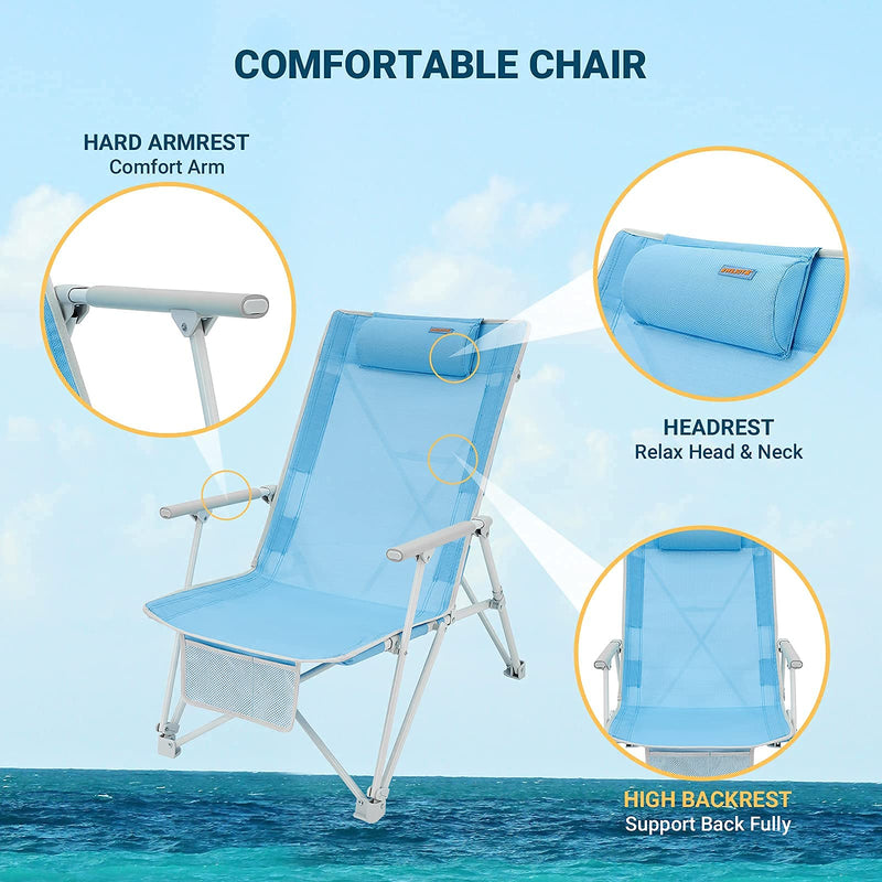 Load image into Gallery viewer, WEJOY Daydream Beach Chair - Relaxation and Comfort by the Shore
