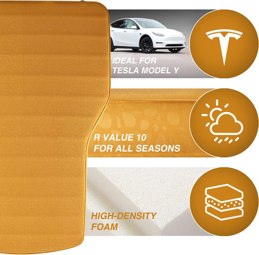 Car Camping Mattress for Tesla Model Y, Model 3, Pickups, Vans, Trucks, SUVs
