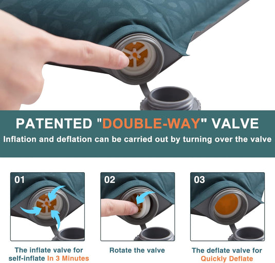 Airelax 2D Self Inflating Sleeping Pad for Camping