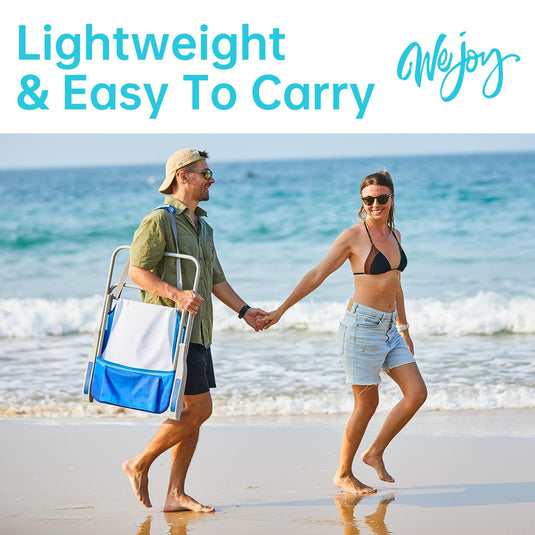 WEJOY Tall Beach Chair