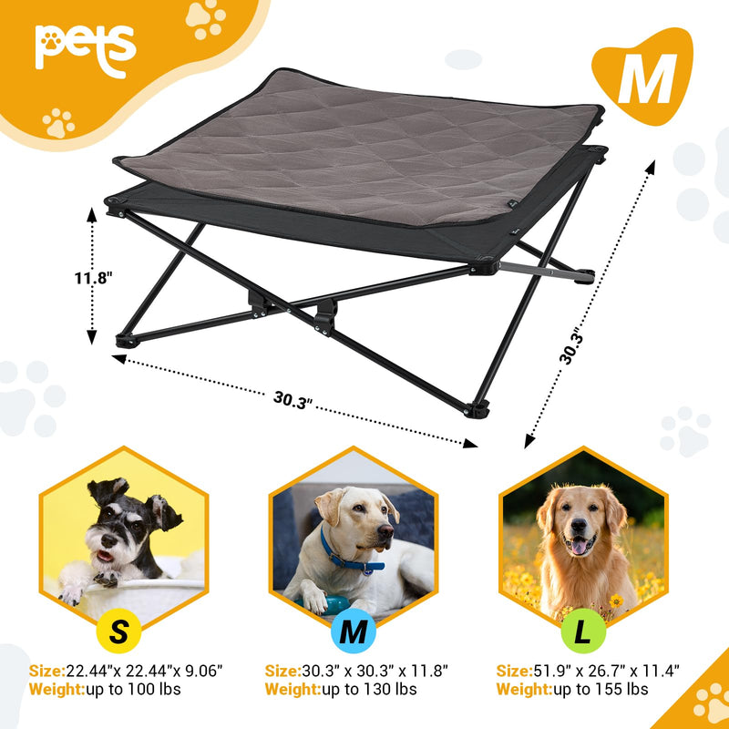 Load image into Gallery viewer, KingCamp PETS SEDUM Dog Cot Elevated Dog Bed
