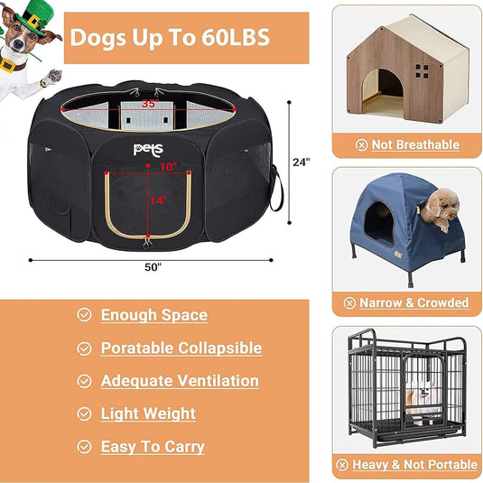 KingCamp PETS ANCONA Dog Tent Pet Playpen L