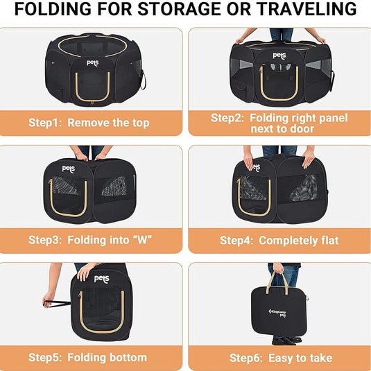 KingCamp PETS ANCONA Dog Tent Pet Playpen L