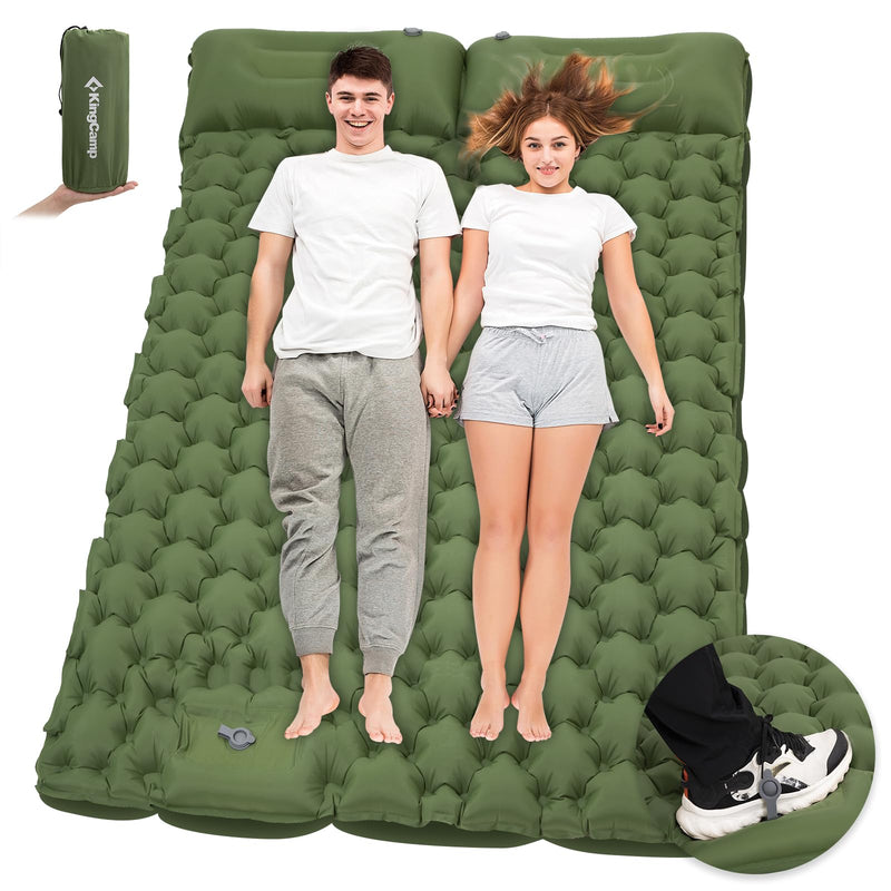 Load image into Gallery viewer, KingCamp COMFORT DUO 9 Double Air Pad
