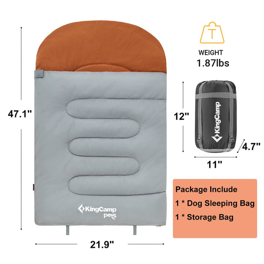 KingCamp PETS MOON POOL Dog Sleeping Bag