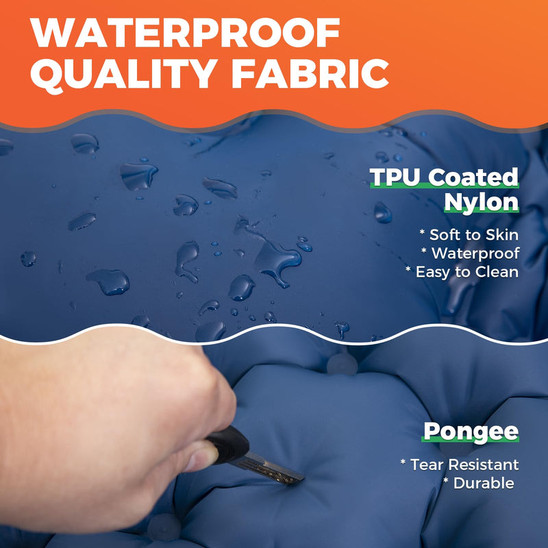 Load image into Gallery viewer, KingCamp COMFORT DUO 9 Double Air Pad
