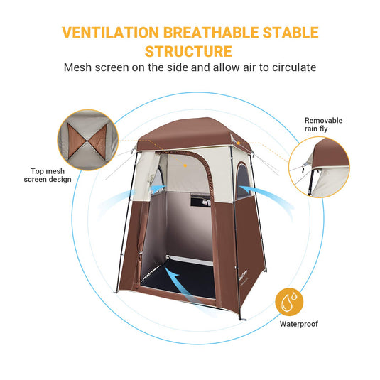 KingCamp MARASUSA Shower Tent 1 Room Privacy Shelter