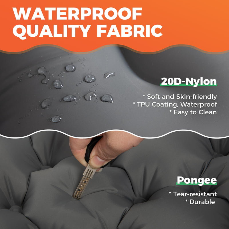 Load image into Gallery viewer, KingCamp COMFORT DUO 9 Double Air Pad
