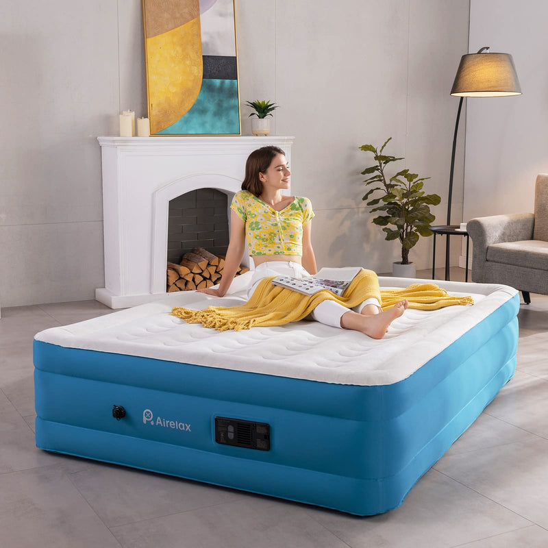 Load image into Gallery viewer, Automatic Inflate &amp; Deflate Camping Air Mattress with Built-in Pump
