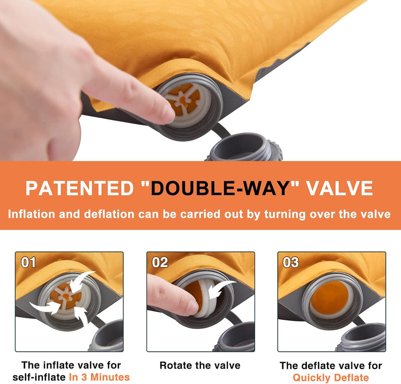 Load image into Gallery viewer, Airelax 2D Self Inflating Sleeping Pad for Camping
