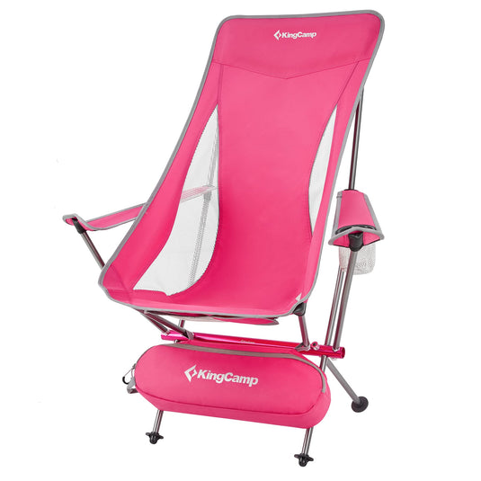KingCamp CAMELLIA Ultralight High Back Camping Chair Ergonomic