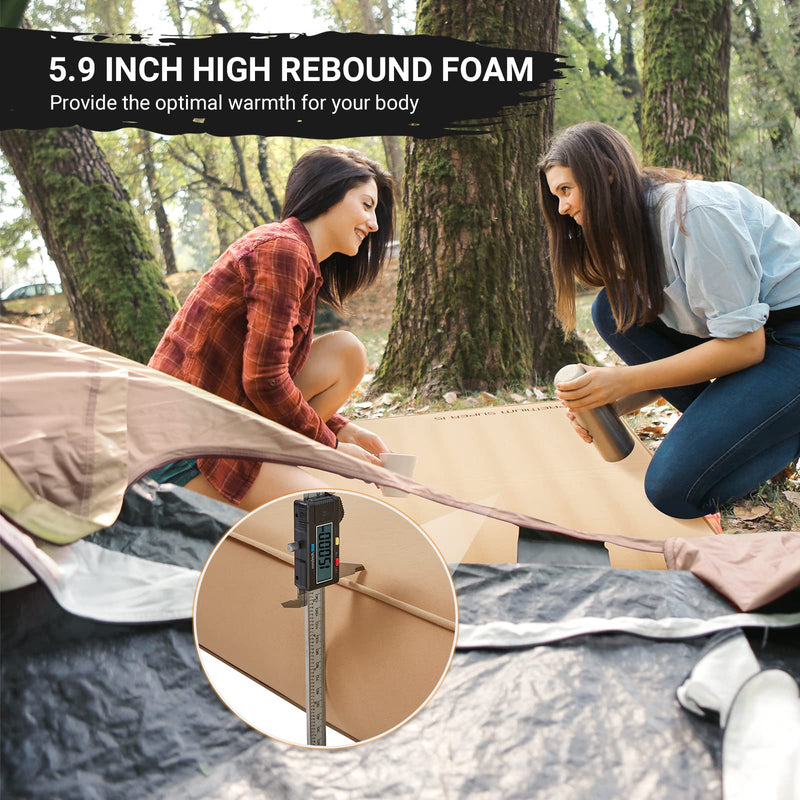 Load image into Gallery viewer, KingCamp PREMIUM SUPER 15 Double Self-inflateble Pad R Value 11
