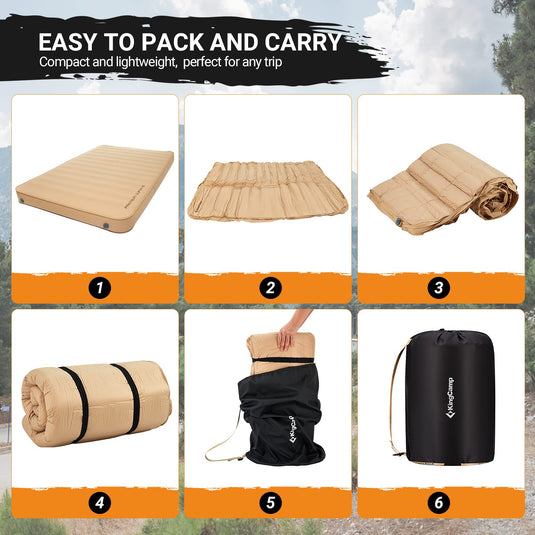 KingCamp PREMIUM SUPER 15 Double Self-inflateble Pad R Value 11