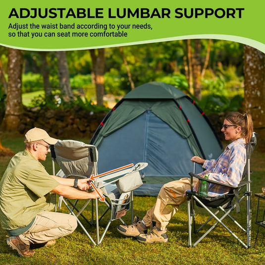 FUNDANGO Comfort Armschair Oversized Camping Chair