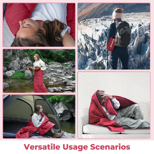 KingCamp Lightweight Camping Blanket Packable Blanket Water Repellent