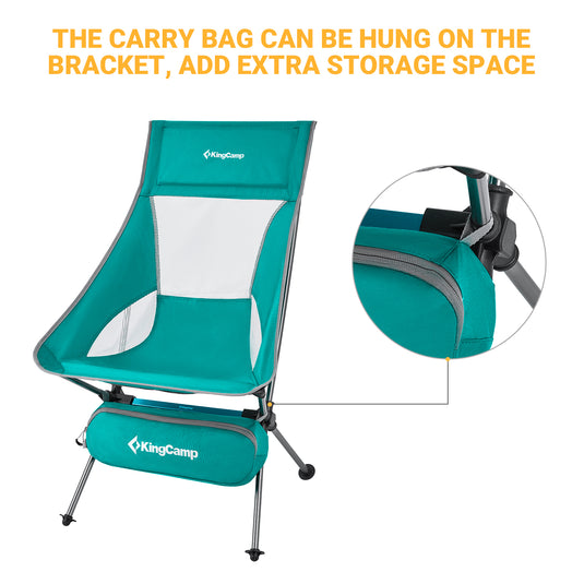 KingCamp Ultralight Highback Camping Chair