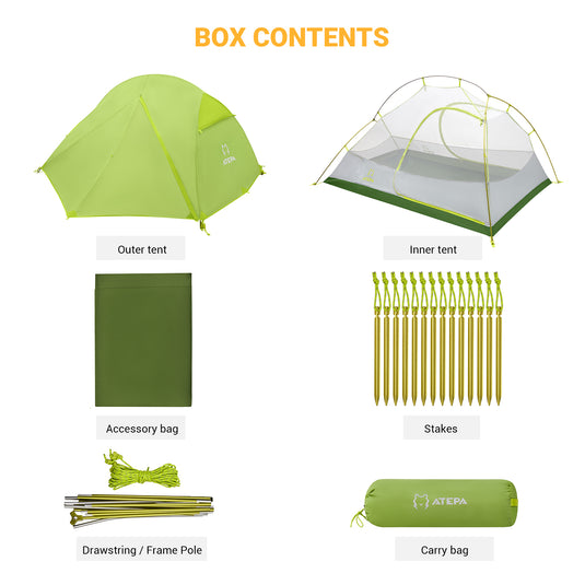 ATEPA Hiker 2-person Backpacking Tents