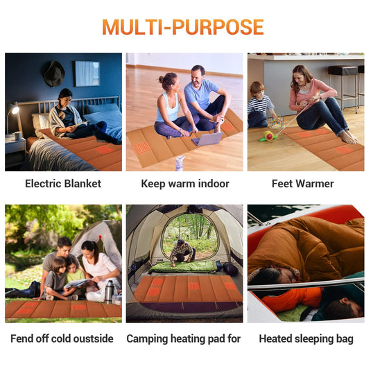 KingCamp WHEATLAND 450 3 in 1 Sleeping Bag Heated Sleeping Bag