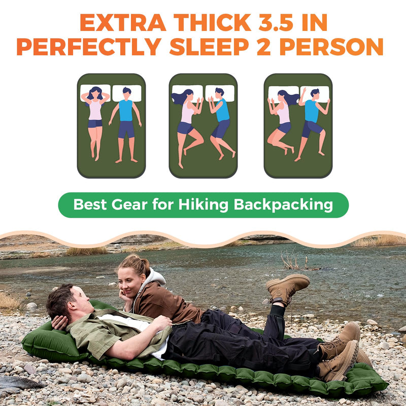 Load image into Gallery viewer, KingCamp COMFORT DUO 9 Double Air Pad
