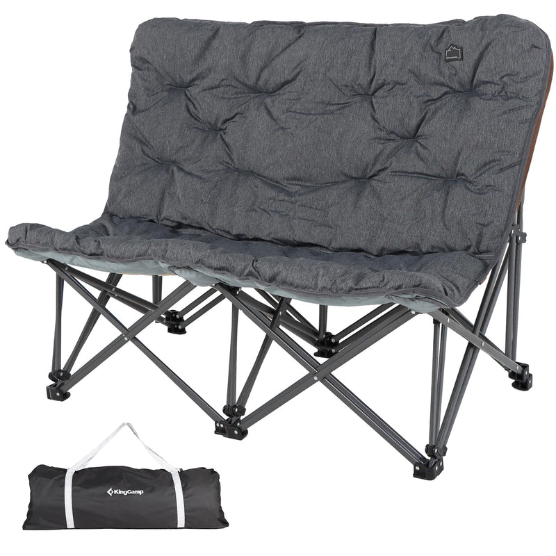 Load image into Gallery viewer, KingCamp LEMON C20 Loveseat Couch Grey
