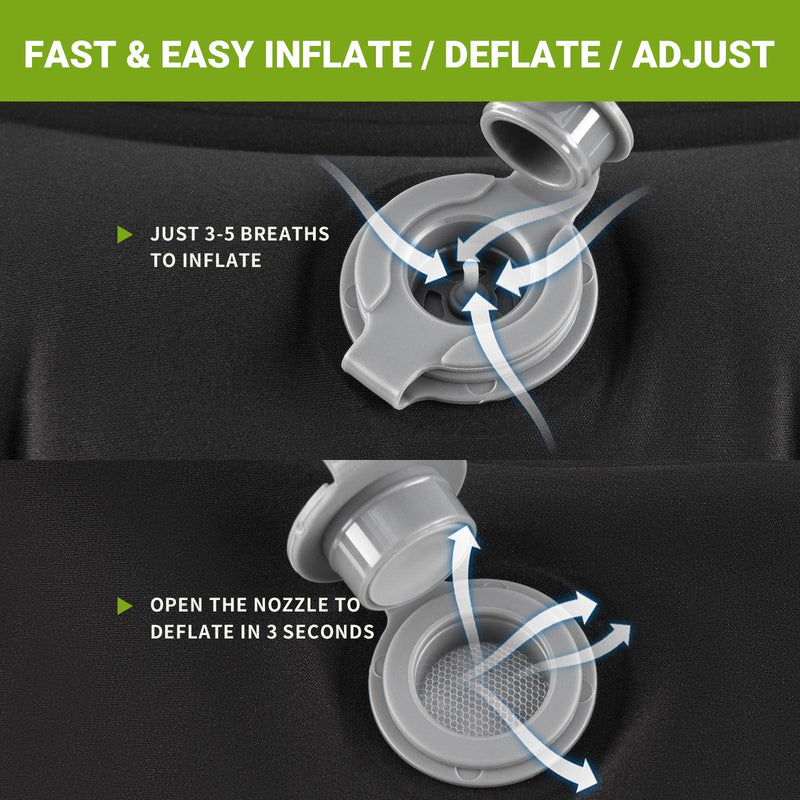 Load image into Gallery viewer, ATEPA VIRGA Air Pillow Ultralight Down Alternative Inflatable Travel Pillow
