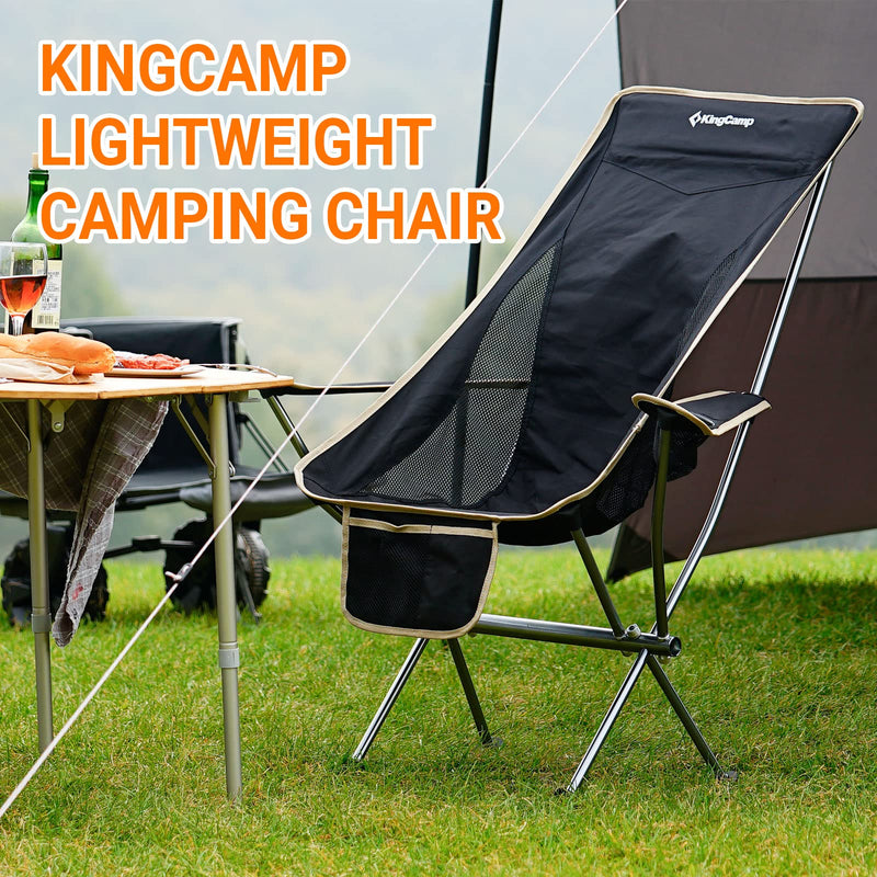 Load image into Gallery viewer, KingCamp CAMELLIA Ultralight High Back Camping Chair
