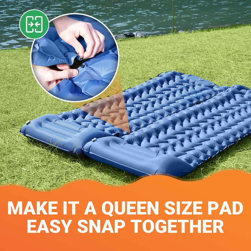 Load image into Gallery viewer, KingCamp DELUXE 10 Single Air Pad Spacious Mattress
