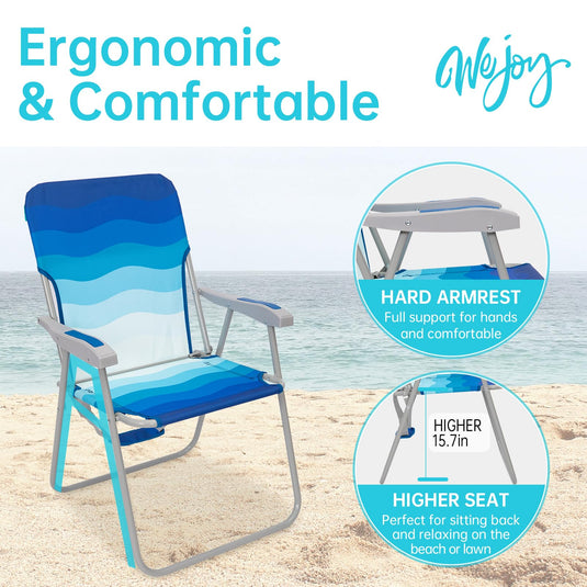 WEJOY Tall Beach Chair