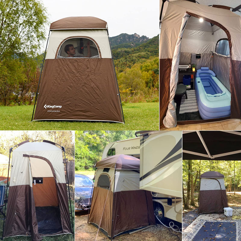 Load image into Gallery viewer, KingCamp MARASUSA Shower Tent 1 Room Privacy Shelter
