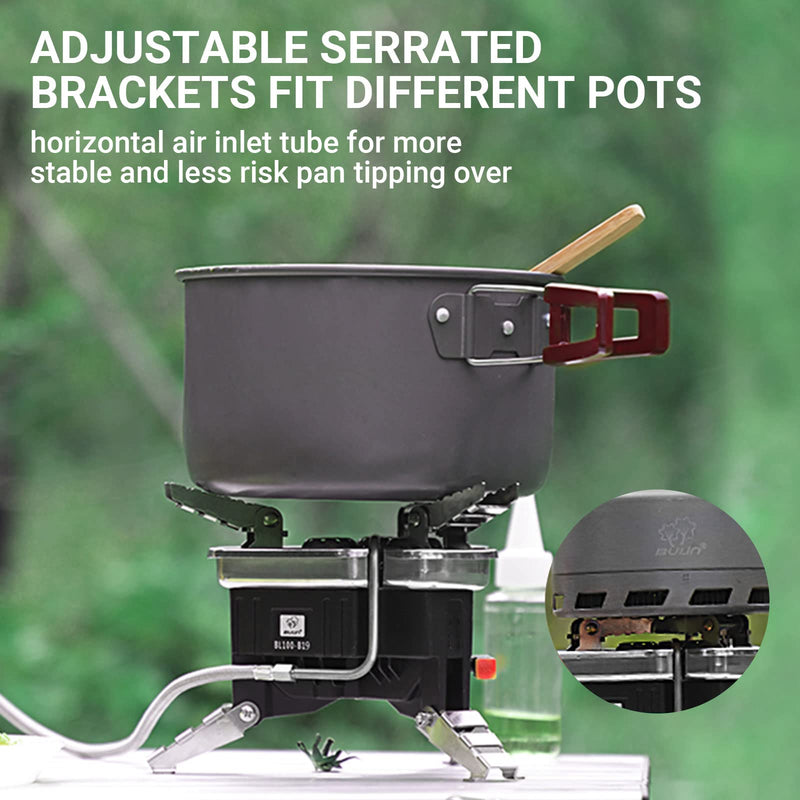 Load image into Gallery viewer, BULIN 8500W Windproof Portable Camping Stove BL_BL100-B19_SILVER
