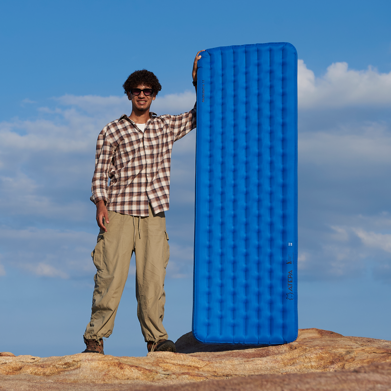 Load image into Gallery viewer, ATEPA All-Season Ultralight Insulated Sleeping Pad R Value 6.6
