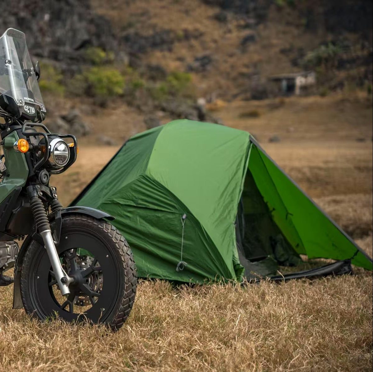 ATEPA Ultralight 1-Person Backpacking Tent for Hiking, Bikep 65acking & Motorcycle Camping