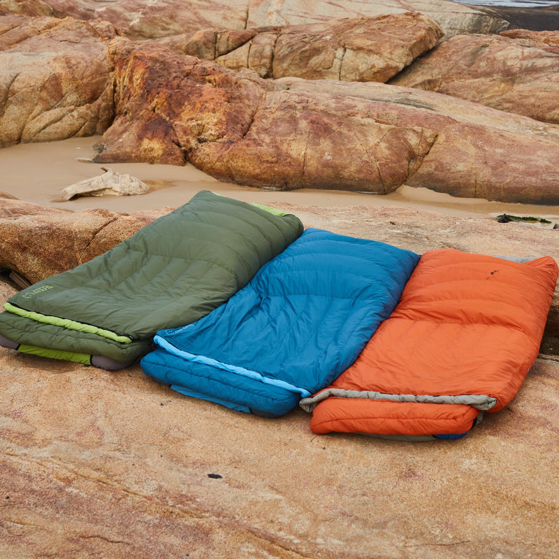 Load image into Gallery viewer, ATEPA 3-in-1 Backpacking Sleeping Bag Down Sleeping Bag
