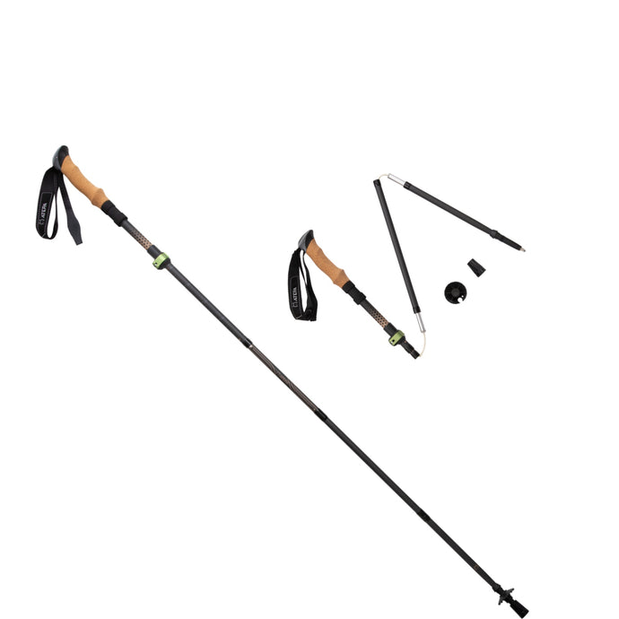 ATEPA Carbon Fiber Trekking Poles – Ultra-Lightweight, Foldable Hiking & Walking Sticks (Pair)