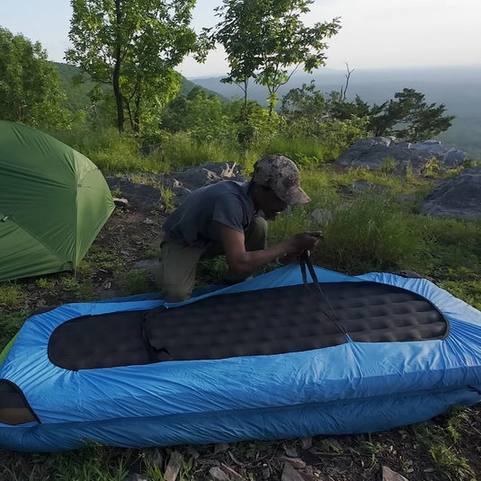 ATEPA Premium Sleep System Bundle – 4-Season Down Sleeping Bag & R-6.6 Pad