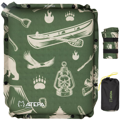 ATEPA Self-Inflating Stadium Seat Cushion - 2.5