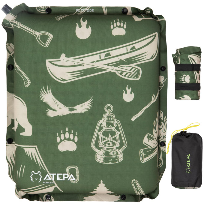 ATEPA Self-Inflating Stadium Seat Cushion - 2.5