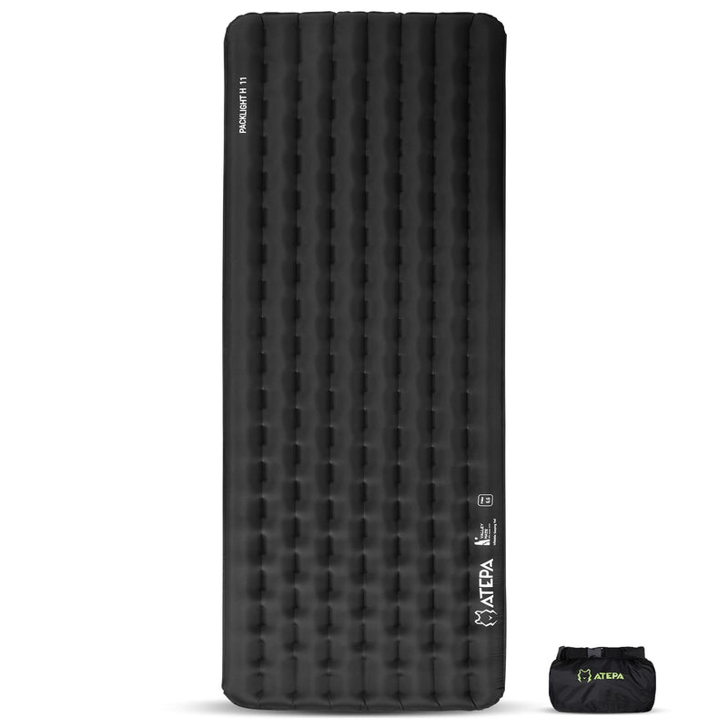 Load image into Gallery viewer, ATEPA ThermAir Pro Ultralight Sleeping Pad - R-Value 6.6 for Winter Camping, Insulated &amp; Inflatable Mat for Backpacking, 4.3&quot; Thick, Warm to -4°F
