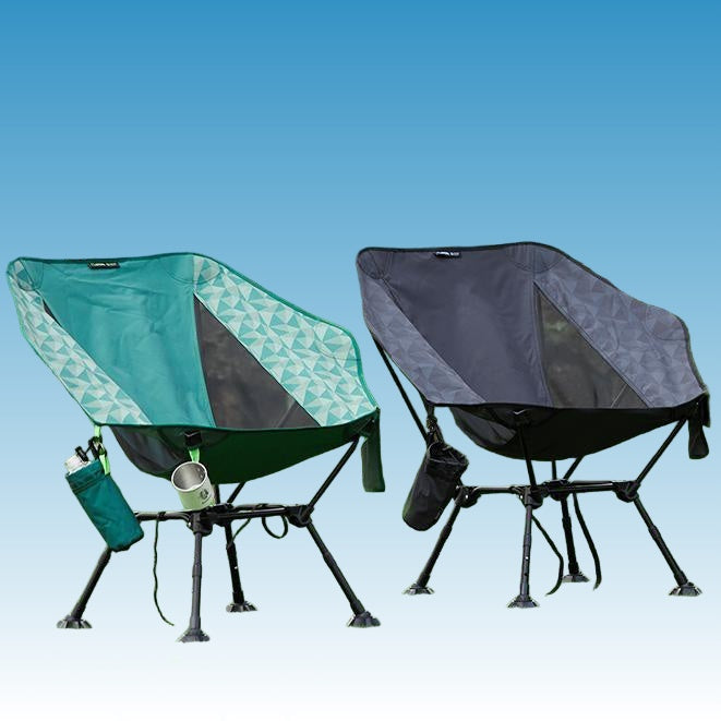 Load image into Gallery viewer, ATEPA UFO P30 Ultralight Camping Chair Black
