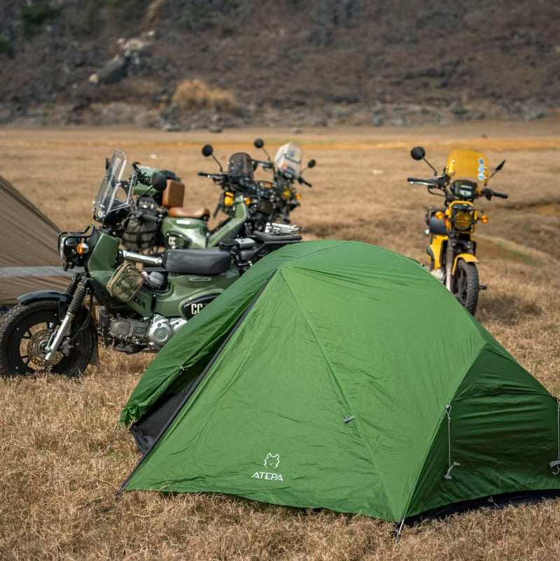 Load image into Gallery viewer, ATEPA Ultralight 1-Person Backpacking Tent for Hiking, Bikep 65acking &amp; Motorcycle Camping
