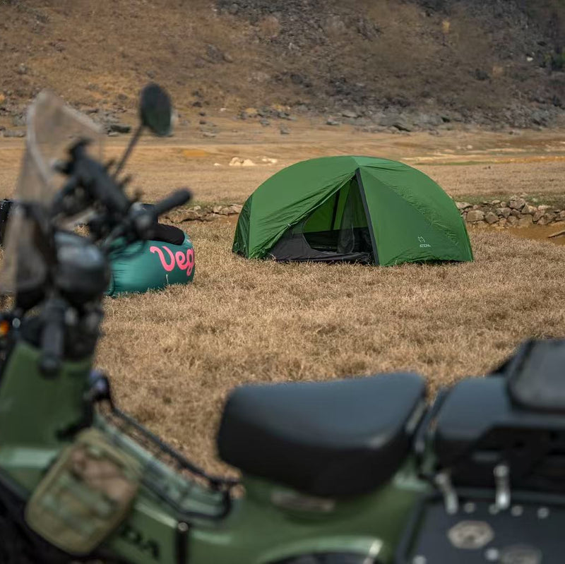 Load image into Gallery viewer, ATEPA Ultralight 1-Person Backpacking Tent for Hiking, Bikep 65acking &amp; Motorcycle Camping
