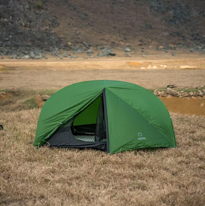 Load image into Gallery viewer, ATEPA Ultralight 1-Person Backpacking Tent for Hiking, Bikepacking &amp; Motorcycle Camping
