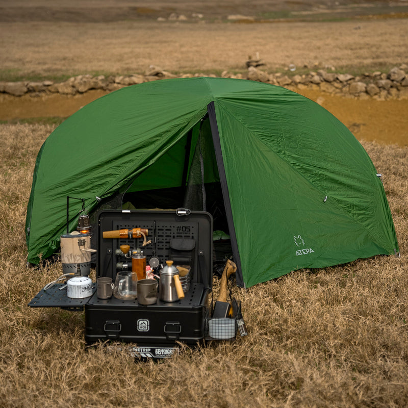 Load image into Gallery viewer, ATEPA Ultralight 1-Person Backpacking Tent for Hiking, Bikepacking &amp; Motorcycle Camping
