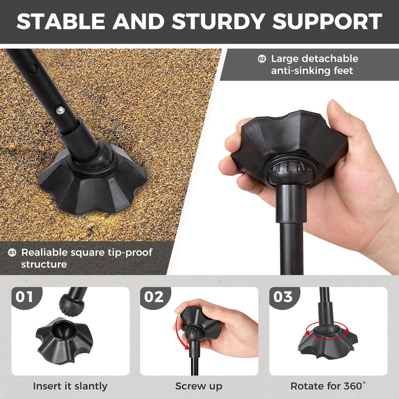 Load image into Gallery viewer, ATEPA Ultralight Backpacking Chair - 440lb Capacity, Compact Folding Camp Chair with Side Pocket for Hiking, Camping, Festivals &amp; Outdoor Concerts
