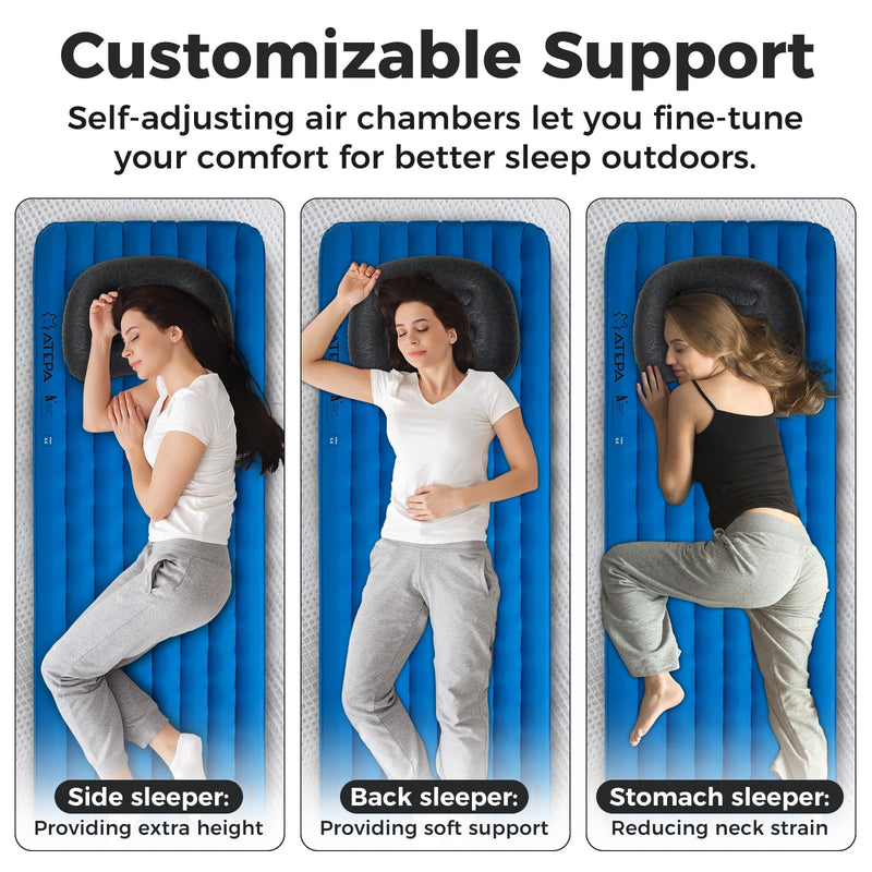 Load image into Gallery viewer, ATEPA Ultralight Inflatable Camping Pillow
