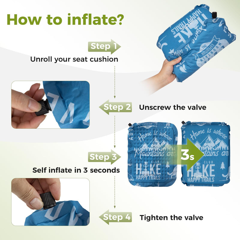 Load image into Gallery viewer, ATEPA BUBBLE 5.0 Trail Seat Inflatable Seat Cushion
