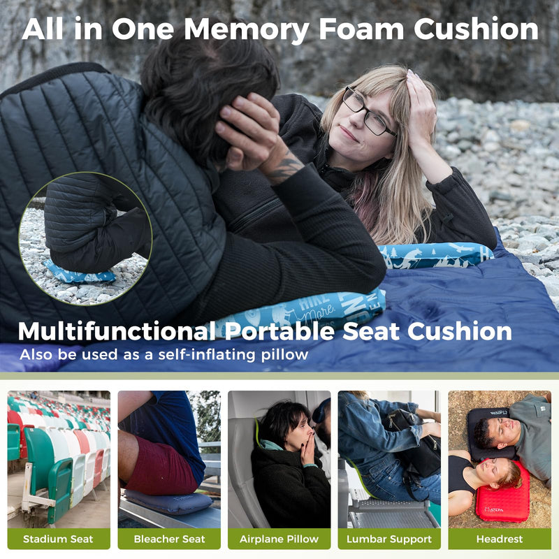 Load image into Gallery viewer, ATEPA BUBBLE 5.0 Trail Seat Inflatable Seat Cushion Multifunctional Portable Seat Cushion
