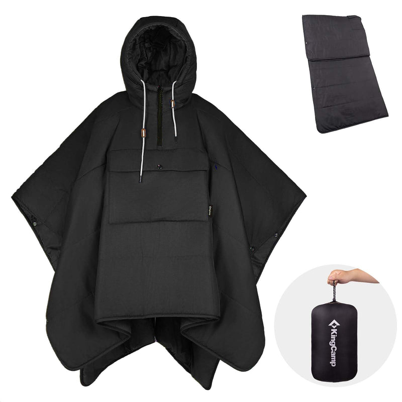 Load image into Gallery viewer, KingCamp Camping Wearable Blanket Poncho
