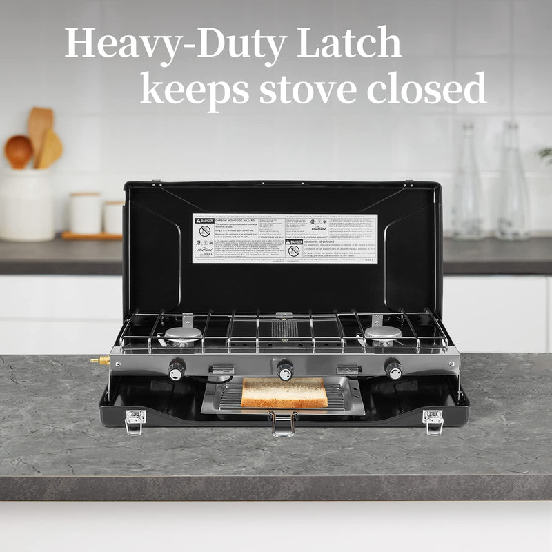 Load image into Gallery viewer, FINEFLAME Portable 3-Burner Camping Stove
