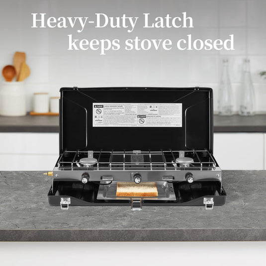 FINEFLAME Portable 3-Burner Camping Stove